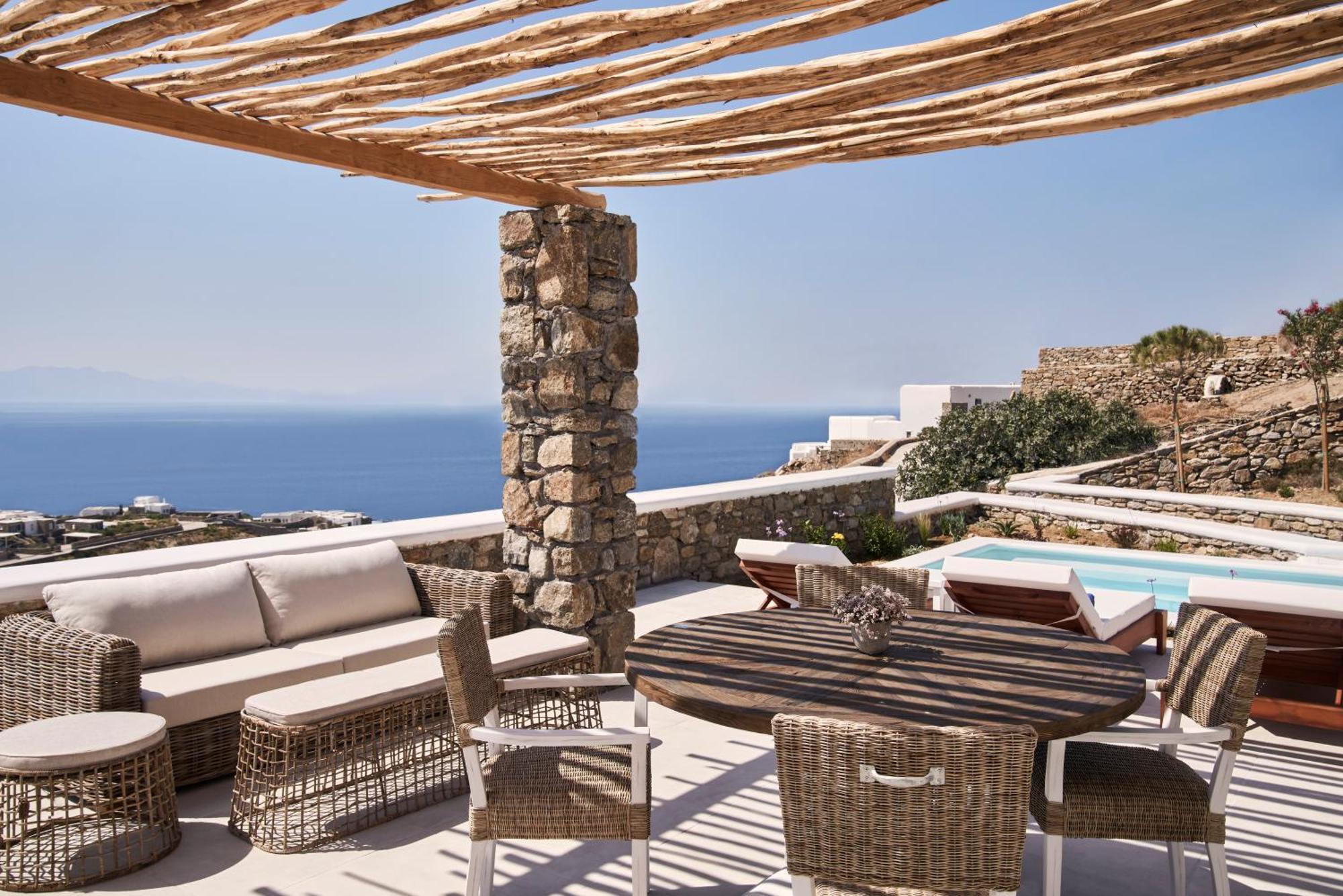 Katikies Villas Mykonos Elia  Экстерьер фото