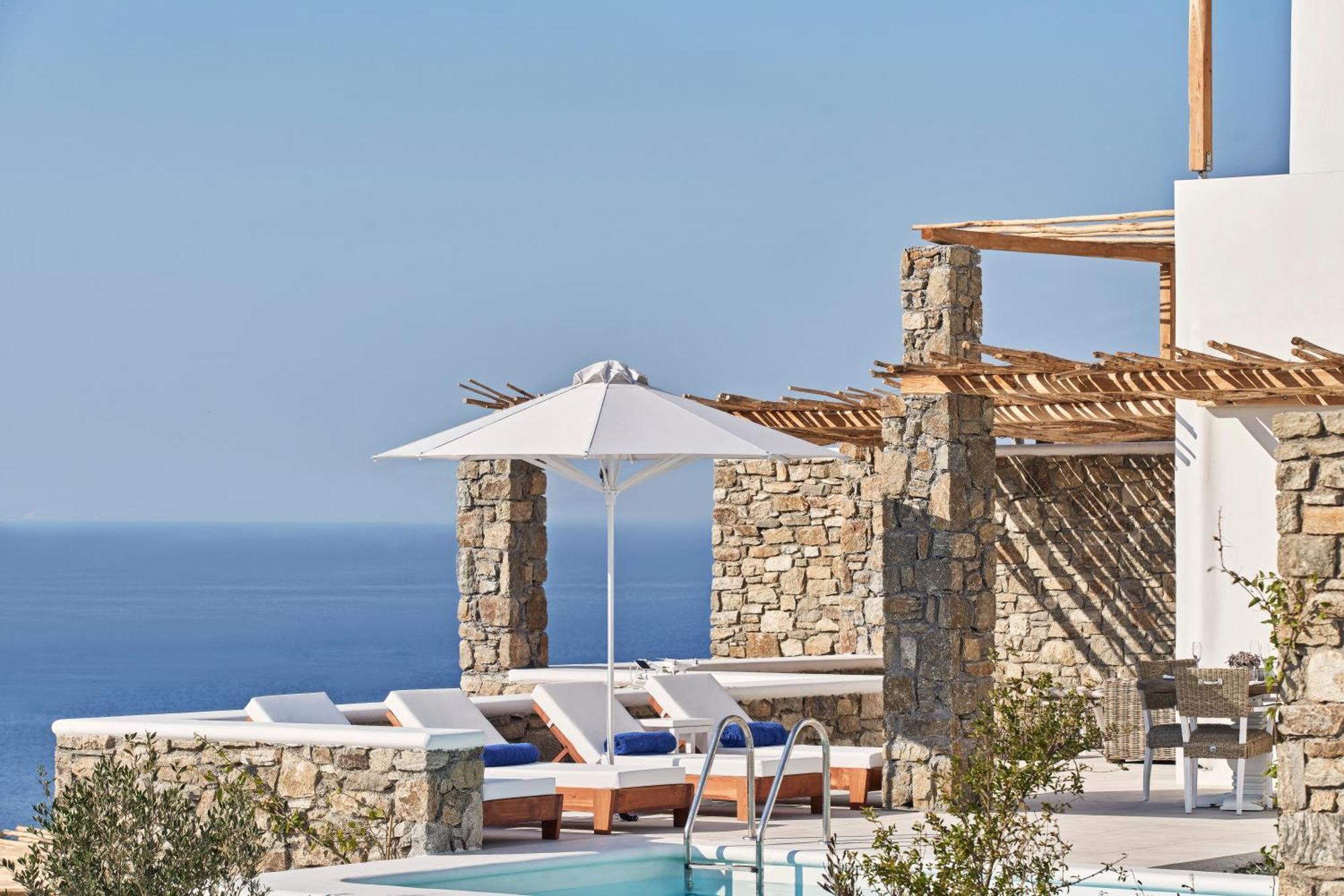 Katikies Villas Mykonos Elia  Экстерьер фото