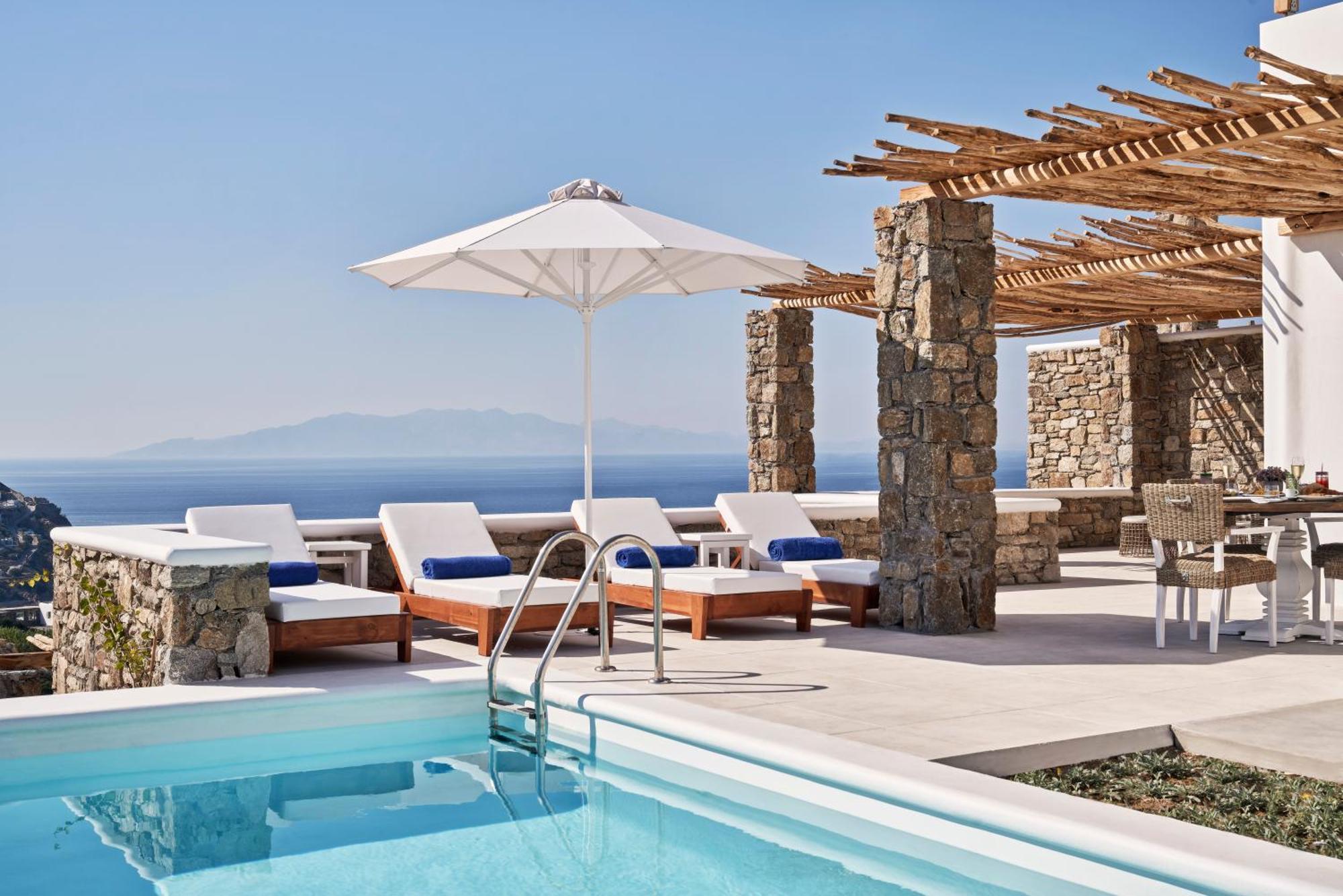 Katikies Villas Mykonos Elia  Экстерьер фото